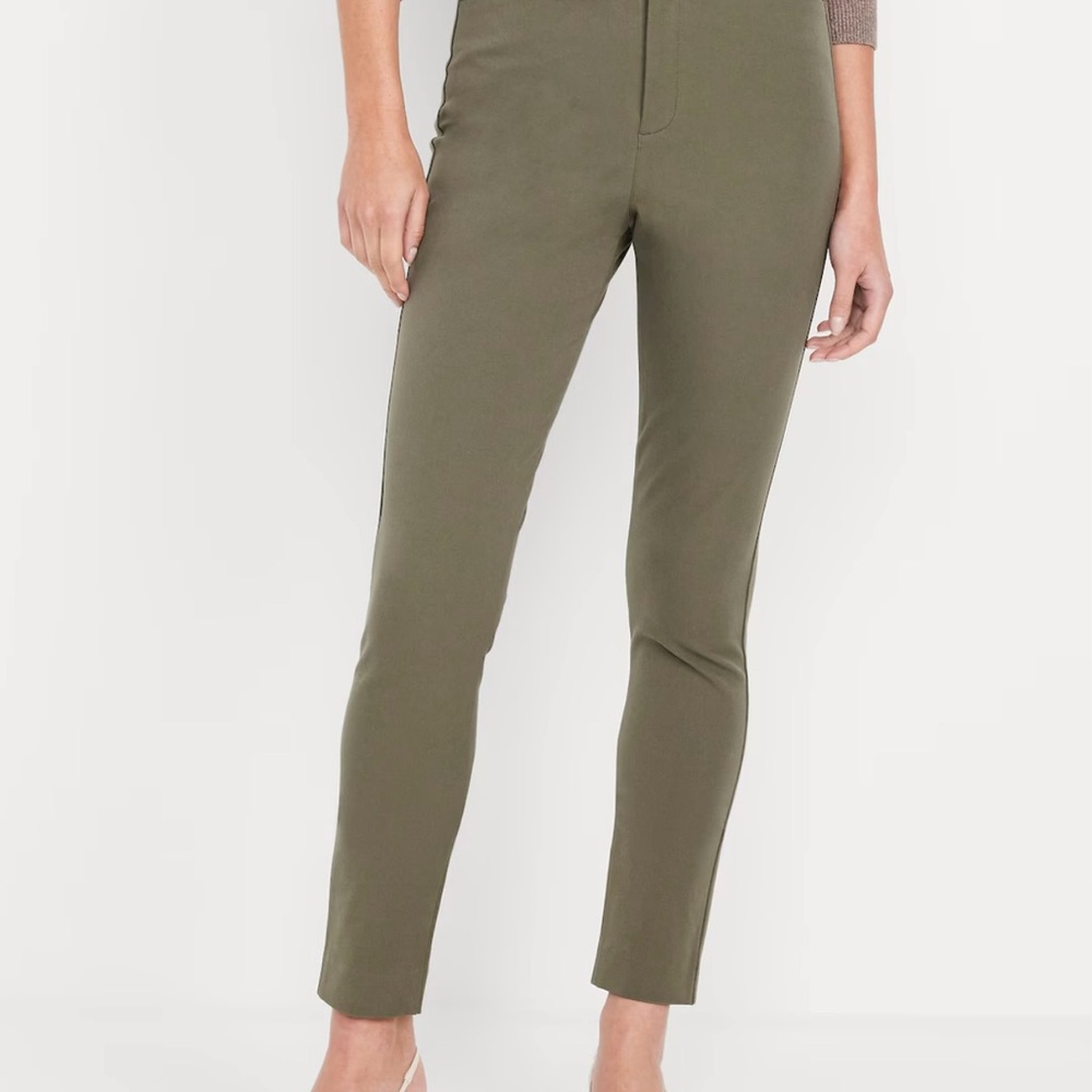 High-Waisted Pixie Skinny Ankle Pants